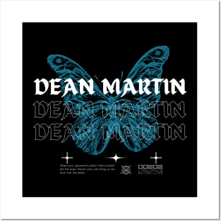 Dean Martin // Butterfly Posters and Art